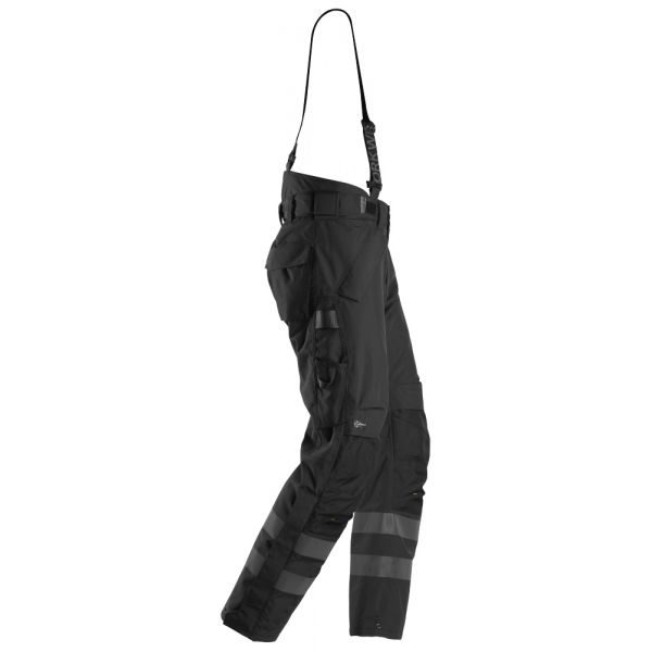 6620 Pantalones largos de trabajo impermeables 37.5® acolchados con doble capa AllroundWork negro ta