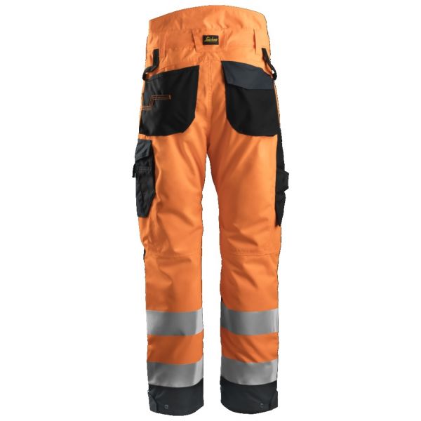 Pantalón AW+ 37.5®Aislado Alta Vis. CL2 naranja-gris acero T.XS larga