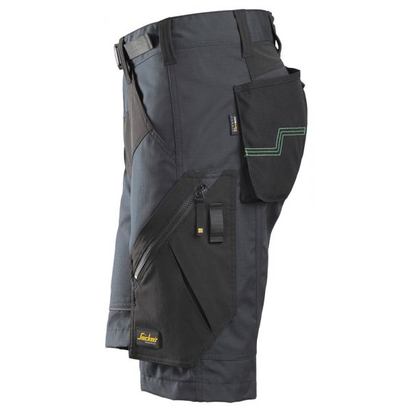 Pantalon corto FlexiWork gris acero-negro talla 054