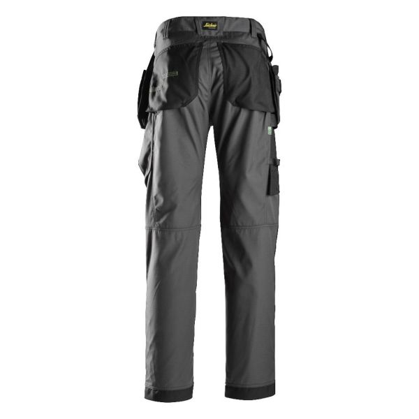Pantalon solador FlexiWork+ bolsillos flotantes gris acero-negro talla 160