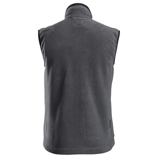 Chaleco fleece Polartec® gris acero-negro talla XXL