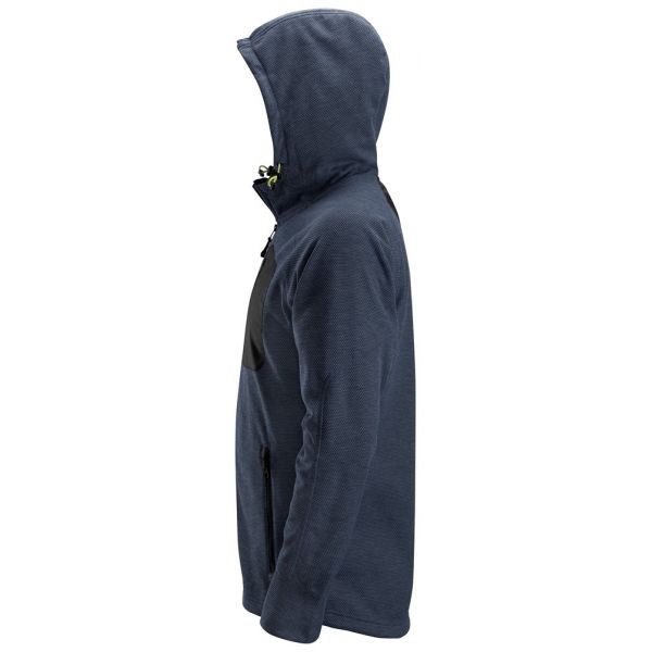 Sudadera con capucha y forro polar Flexiwork Azul Marino/Negra talla XL