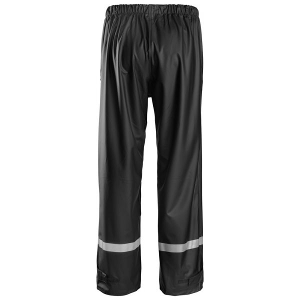 8201 Pantalón Impermeable PU negro talla L