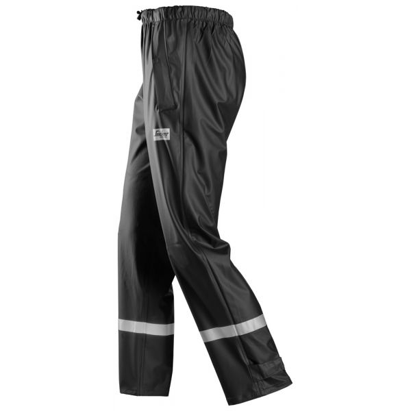 8201 Pantalón Impermeable PU negro talla XL