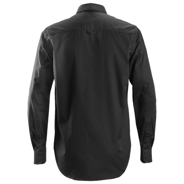 8510 Camisa Service M/Larga negro talla L