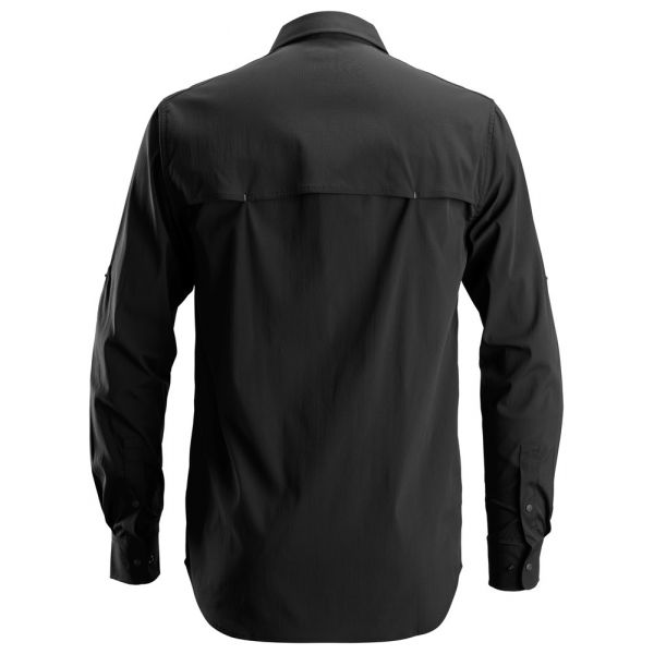 8521 Camisa de manga larga absorbente LiteWork negro talla XXL