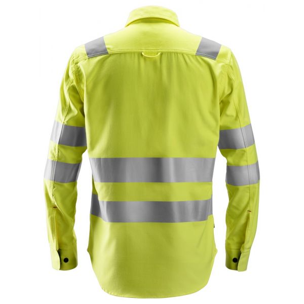 8562 Camisa de manga larga de alta visibilidad clase 3 ProtecWork amarillo talla M