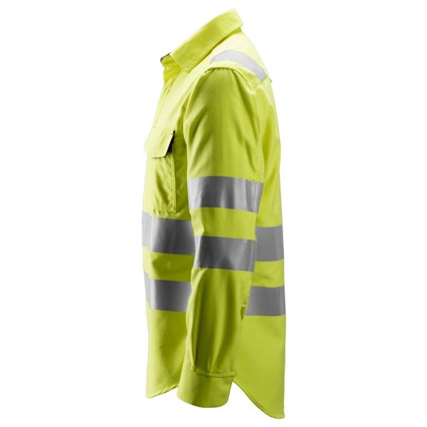 8565 Camisa de manga larga de alta visibilidad clase 3 para soldador ProtecWork amarillo talla XL
