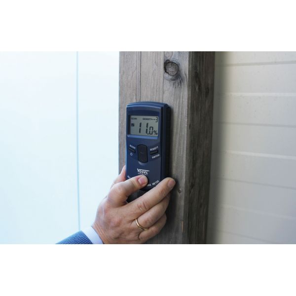 Medidor de humedad electrónico digital, Rango de medición en madera: 4%-80%