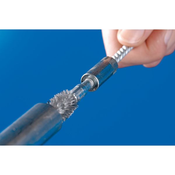 Accesorios mango de alambre con ojal IBUS para cepillos limpiatubos con rosca 1/2", 300 mm de longit