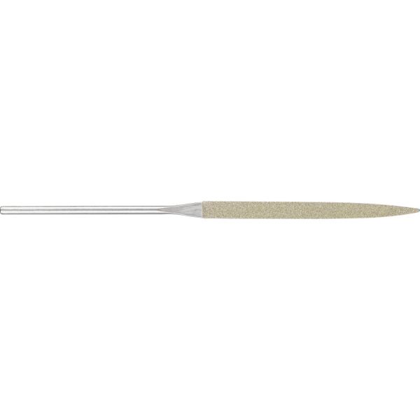 Lima de aguja de diamante cuchillo 140 mm D126 (medio) para materiales duros