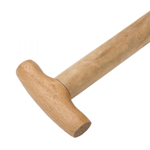 Pala punta con mango muleta de madera de haya certificada 265 mm / 55012M