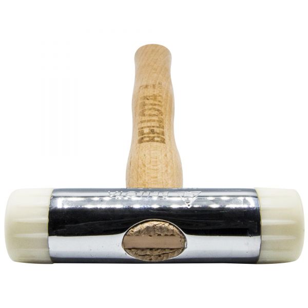 Martillo bocas nylon con mango madera de haya certificada 38 mm / 805038