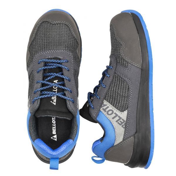 Zapato de seguridad Street negro-azul S1P talla 47 / 72350BB47S1P