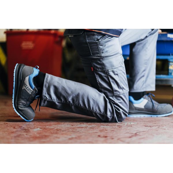 Zapato de seguridad Street negro-azul S1P talla 44 / 72350BB44S1P