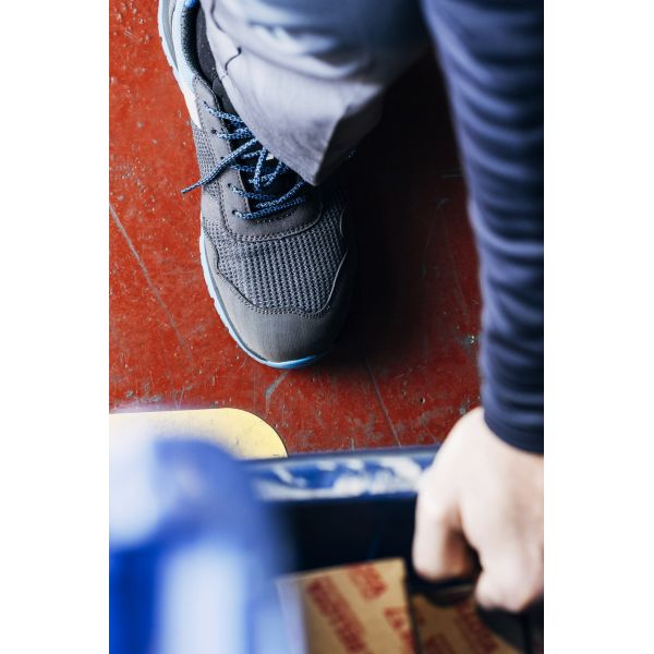 Zapato de seguridad Street negro-azul S1P talla 46 / 72350BB46S1P
