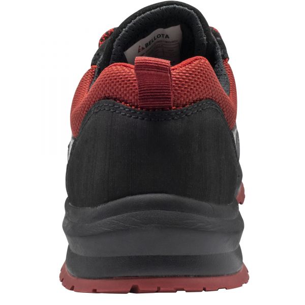 Zapato de seguridad Street negro-rojo S1P talla 38 / 72350BR38S1P