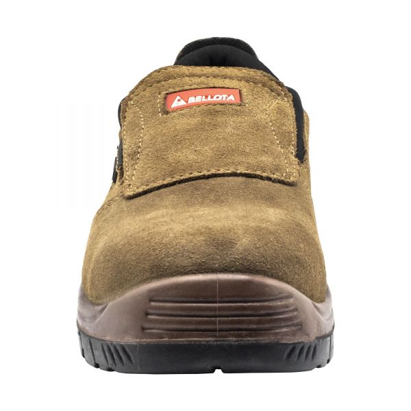 Zapato de seguridad Nonmetal Easy serraje marrón S1P talla 38 / 7222738S1P