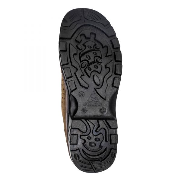 Zapato de seguridad Nonmetal Easy serraje marrón S1P talla 40 / 7222740S1P