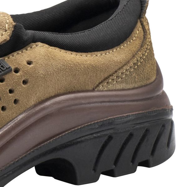 Zapato de seguridad Nonmetal Easy serraje marrón S1P talla 41 / 7222741S1P