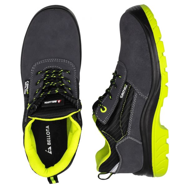Zapato de seguridad Comp+ serraje gris S1P talla 41 / 7231041S1P