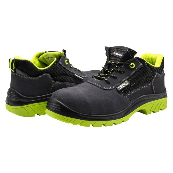 Zapato de seguridad Comp+ serraje gris S1P talla 39 / 7231039S1P