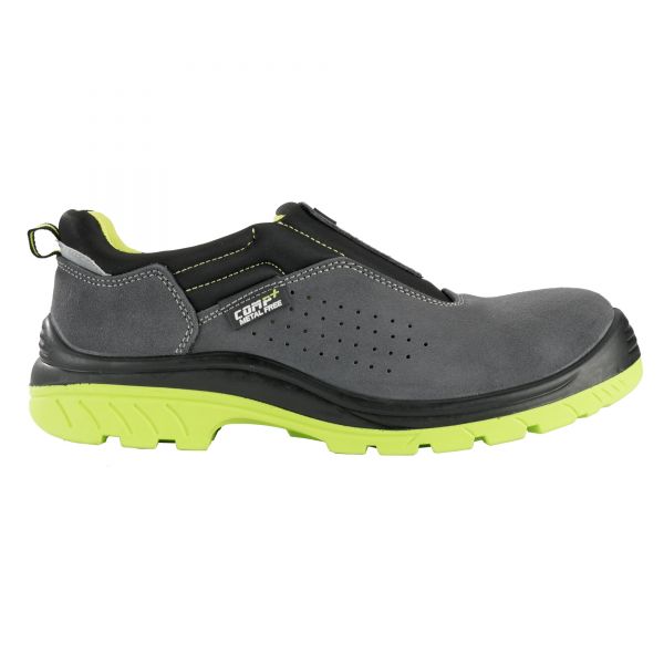 Zapato de seguridad Comp+ Easy Fit serraje gris S1P talla 44 / 7231244S1P