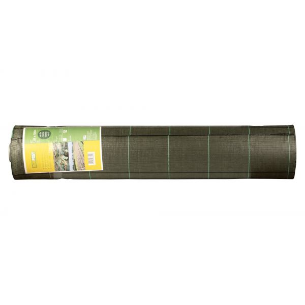 Malla antihierba - Verde 5,25 x 100 m - Verde Doblada (100 g)