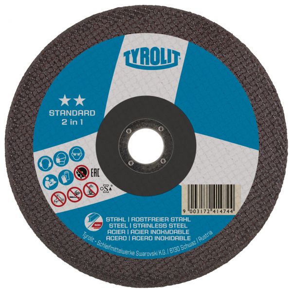 Tyrolit discos de corte  41X 115x1x22,23 A60Q-BFS