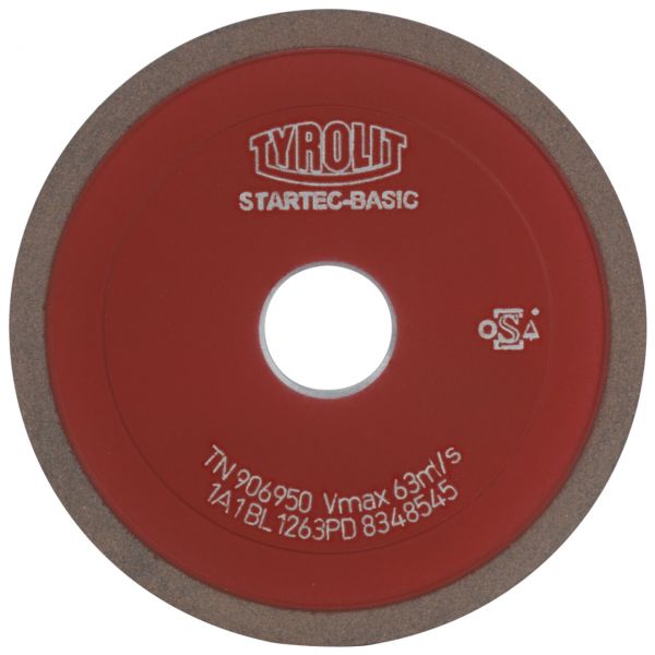 Tyrolit muelas de precisión  11V9 100x35x20 BL76-3-PD STARTEC-BASIC
